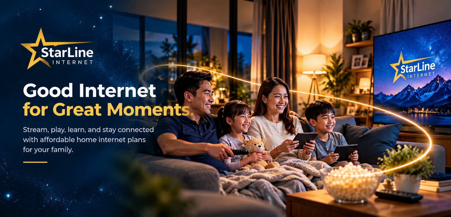 Good Internet for Great Moments